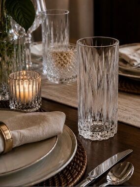 Cristal d'Arques‎ Classic crystal, 4 Tall Goblets.